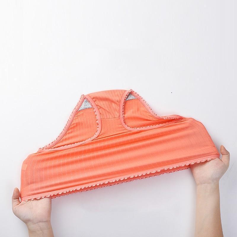 Quần lót nữ CẠP CAO cotton GÂN TĂM VIỀN REN,mềm mịn thoáng khí, thấm hút mồ hôi tốt, vải dày dặn Wo