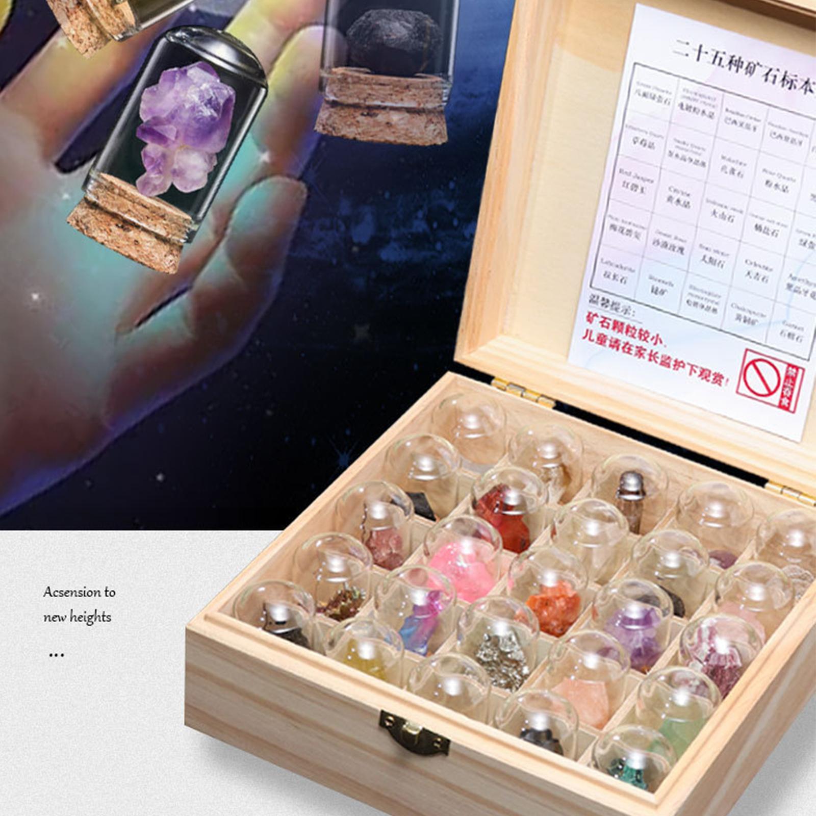 Novelty Rock and Mineral Collection for Adults Boys Birthday Gift