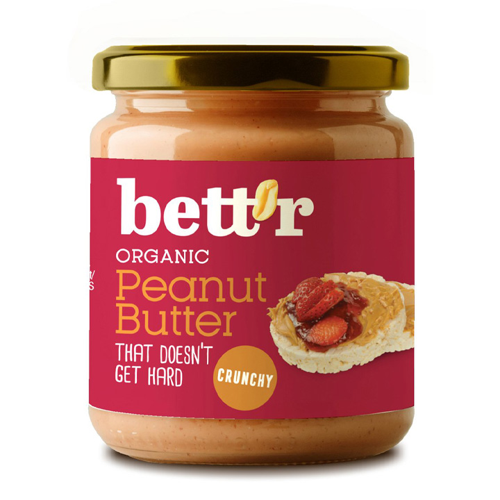 Bơ hạnh nhân - hạt điều - đậu phộng - cacao hạt phỉ hữu cơ 250gr Bett'r