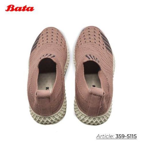 Giày sneaker trẻ em thương hiệu Bata màu hồng 359-5115
