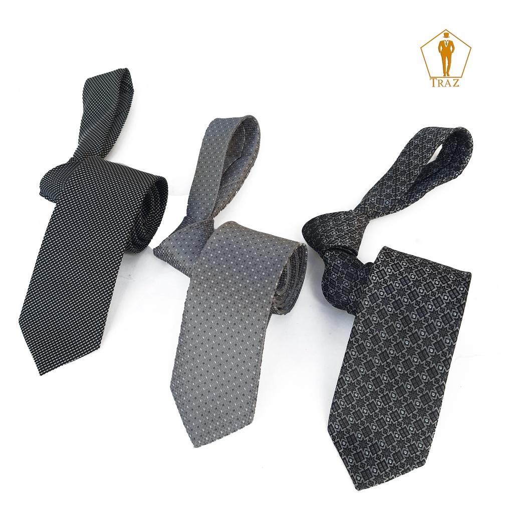 Cà vạt, Caravat, Cravat Nam Màu Xám Bản Nhỏ 5cm Cao Cấp