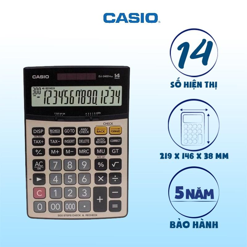 Máy Tính Casio DJ-220D Plus/ DJ-240D Plus