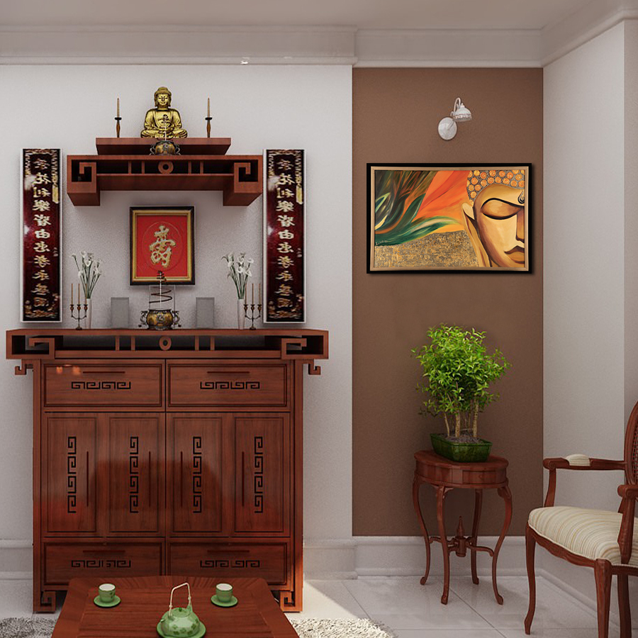 Tranh Nội Thất Phòng Thờ