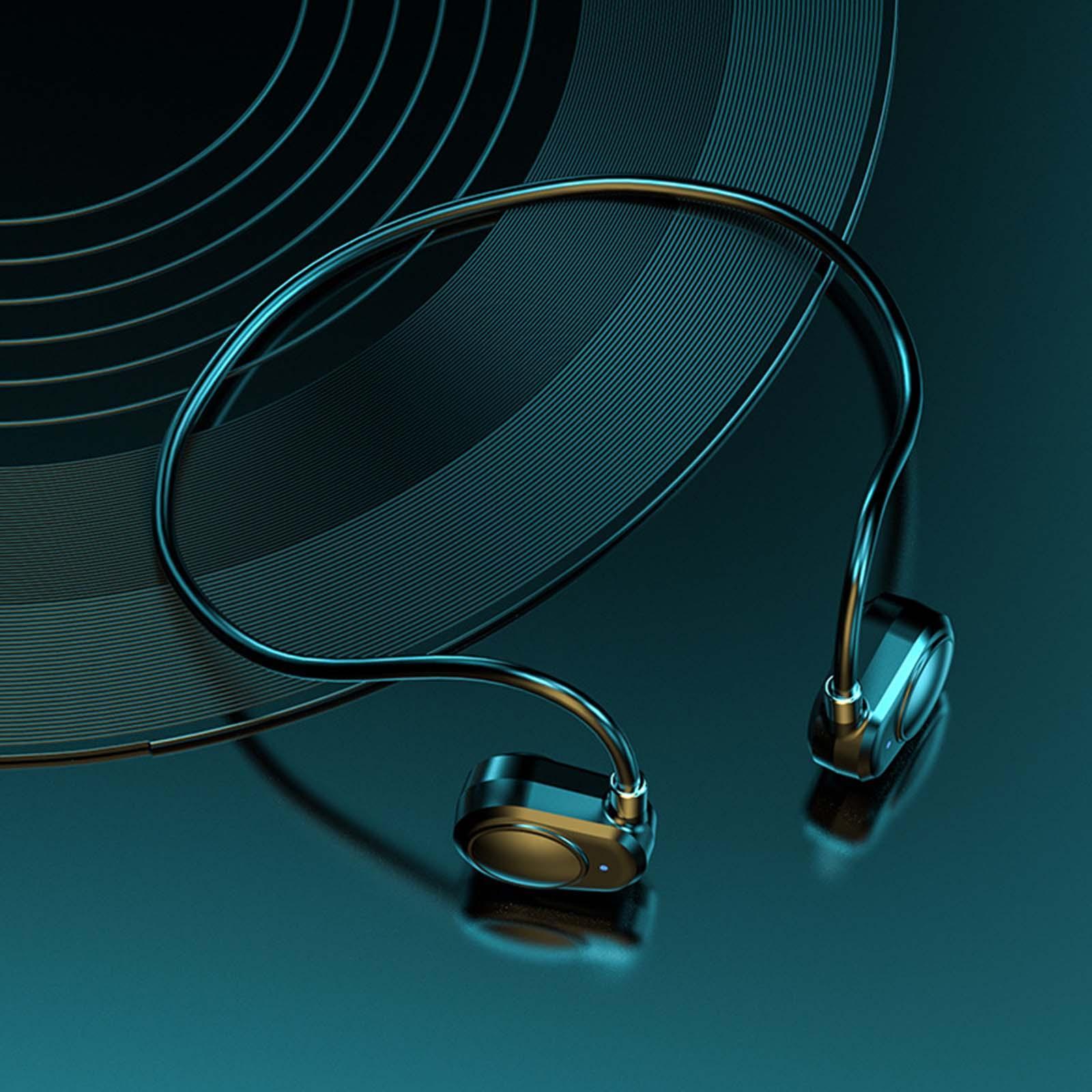 Headphones Headset Sweatproof HiFi Earphones for Cycling Workout Sports