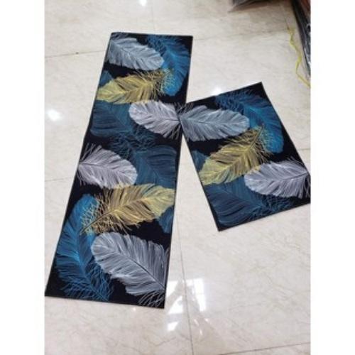 Thảm Nhà Bếp - Bộ 2 Thảm Lau Chân 3D Siêu Đẹp - Giao Hình Ngẫu Nhiên - Miễn Phí Vận Chuyển