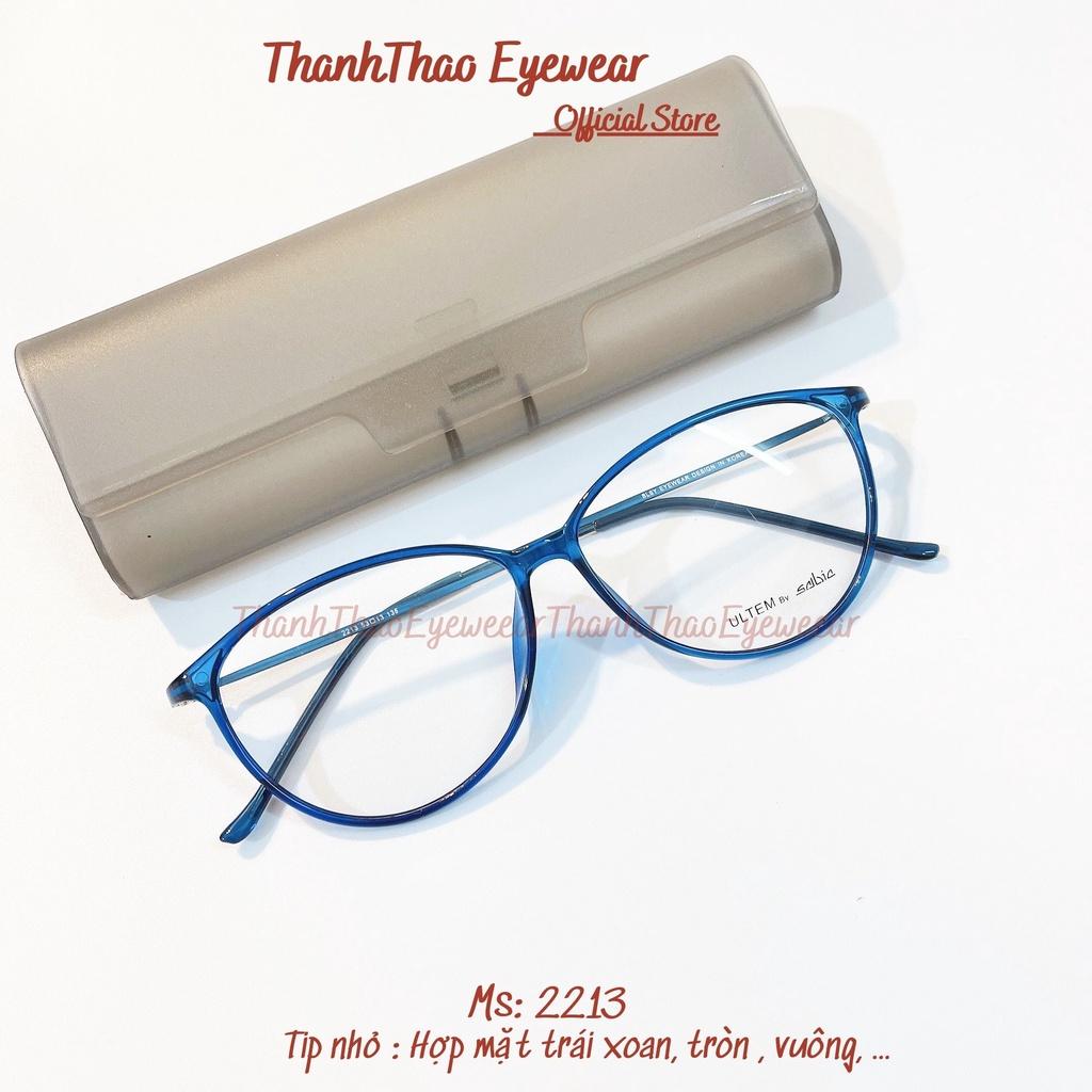 Kính Cận Mắt Mèo Mảnh Tăm 2213 Nhiều Màu Thời Trang Nữ Nhẹ Bền- ThanhThao Eyewear