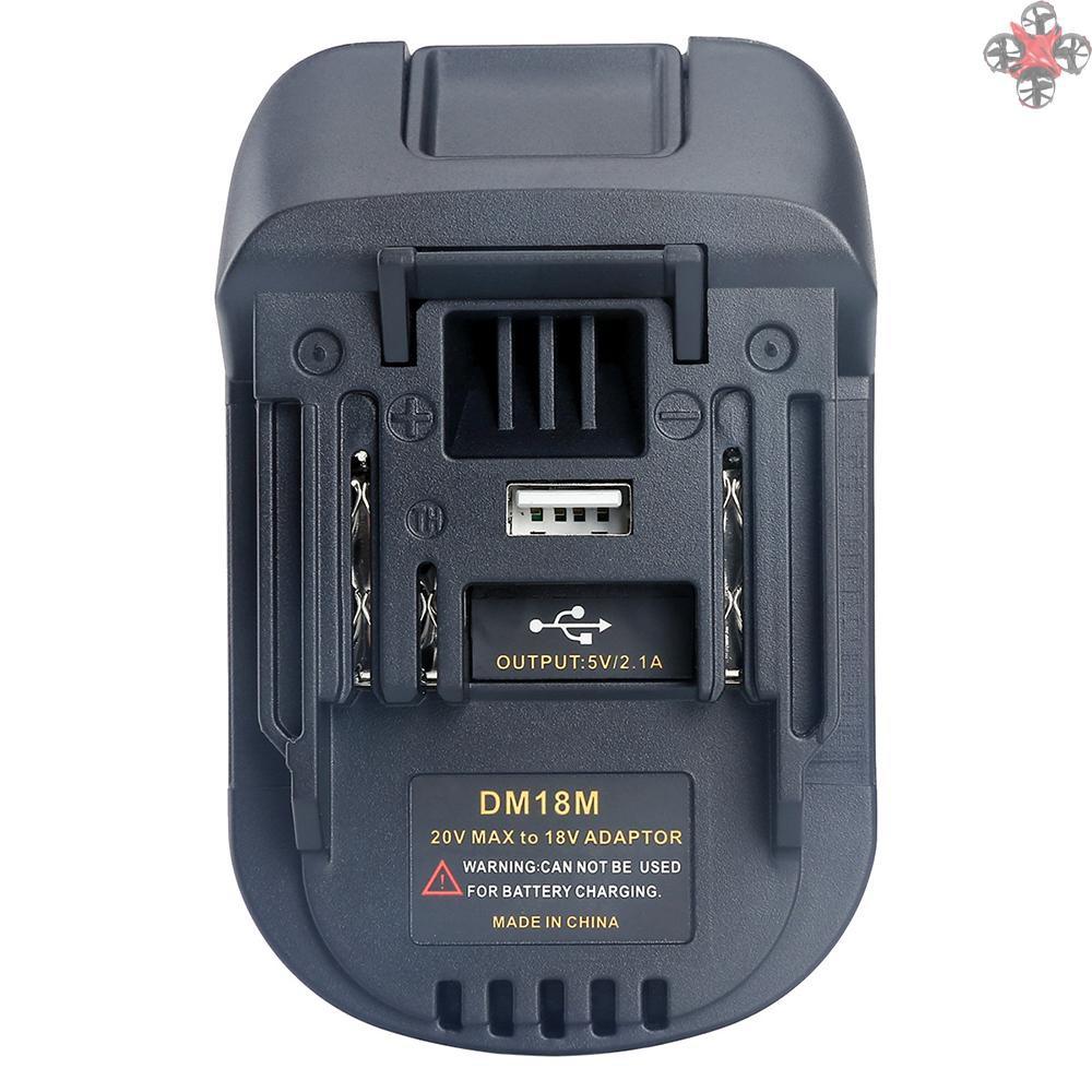 Dây Cáp Chuyển Đổi Nguồn Điện Top Dm18M Cho Makita 18v Lithium-Ion 18v Or Dewalt 20v Lithium-I