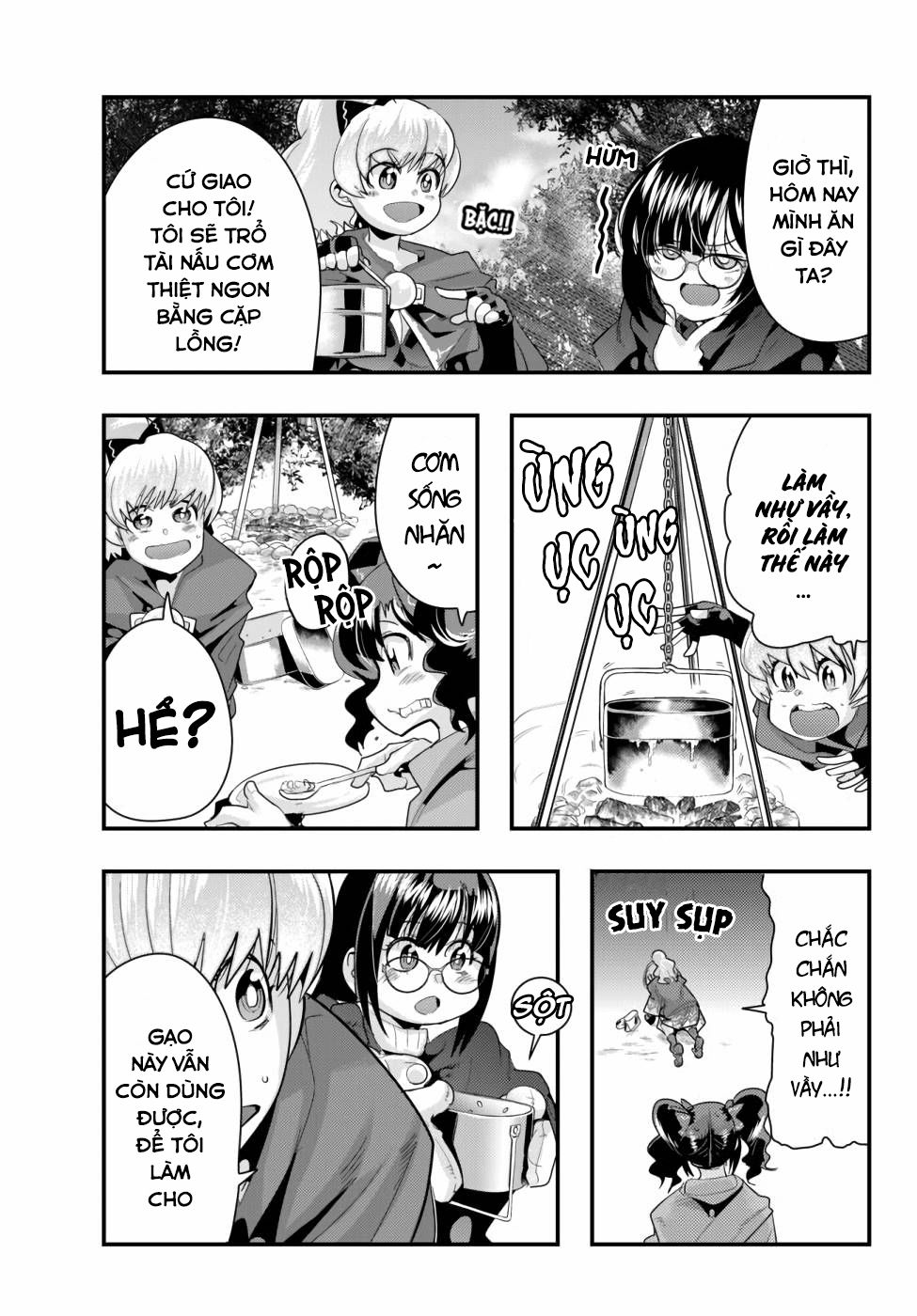 chuyển sinh thành con gái, tôi sẽ sinh tồn tại dị giới - yoku wakaranai keredo isekai ni tensei shiteita you desu chapter 27 9