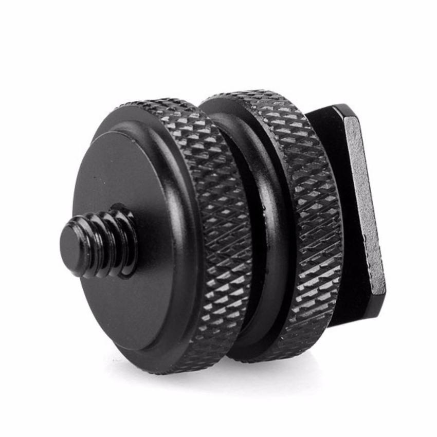 Nối flash hot shoe 1/4" cho máy ảnh, gopro và màn hình