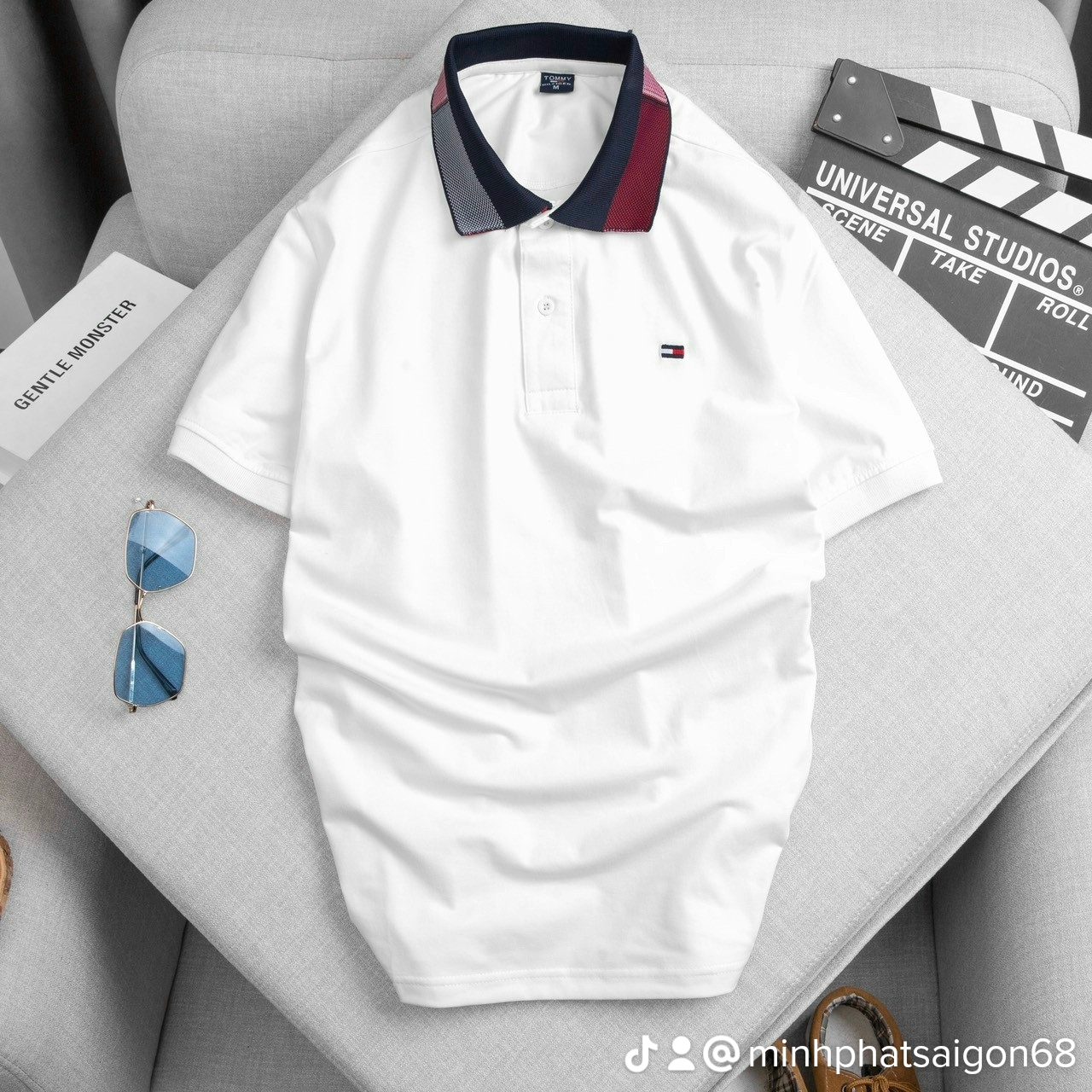 Áo thun nam cổ trụ polo xuất có bigsize xxxl 4 mẫu