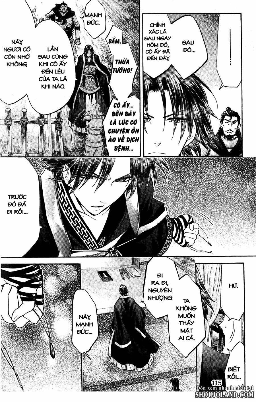 chuyện tình chiến quốc chapter 16 9