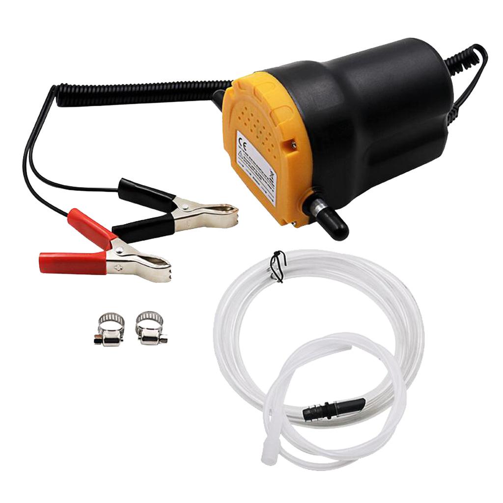Chuyển Bơm Hút Dầu Chất Lưu DIESEL Điện Xi Phông Ô Tô Xe Máy 12V