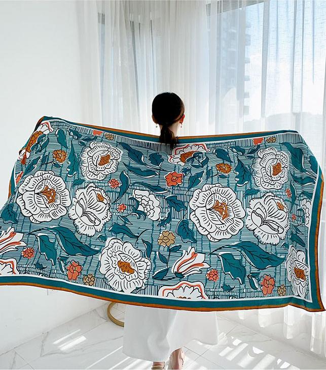 Khăn Choàng Linen Thổ Cẩm – VS74