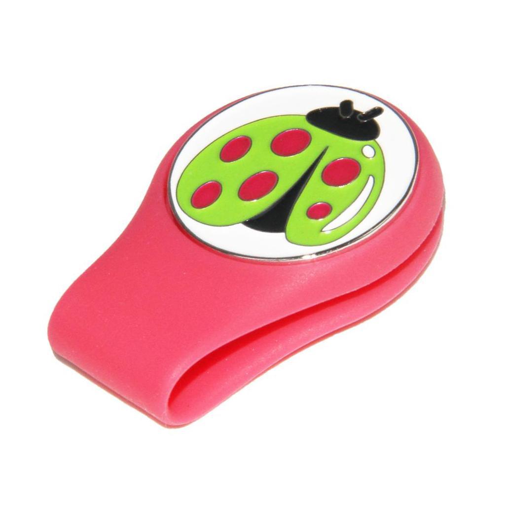 2-3pack Magnetic Golf Hat Clip Golf Ball Marker with Detachable Pattern Plate