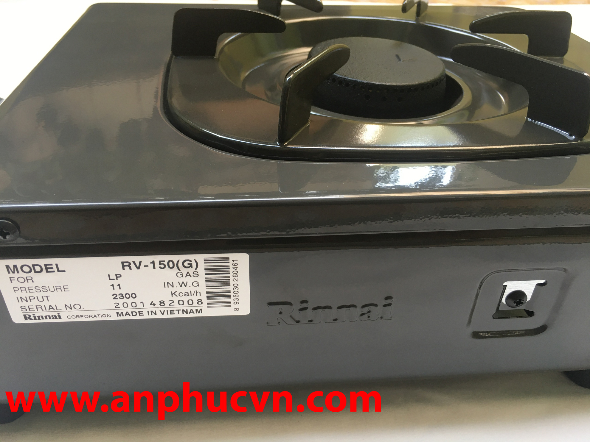 Bếp gas ĐƠN Rinnai RV-150G - RINNAI CHÍNH HÃNG