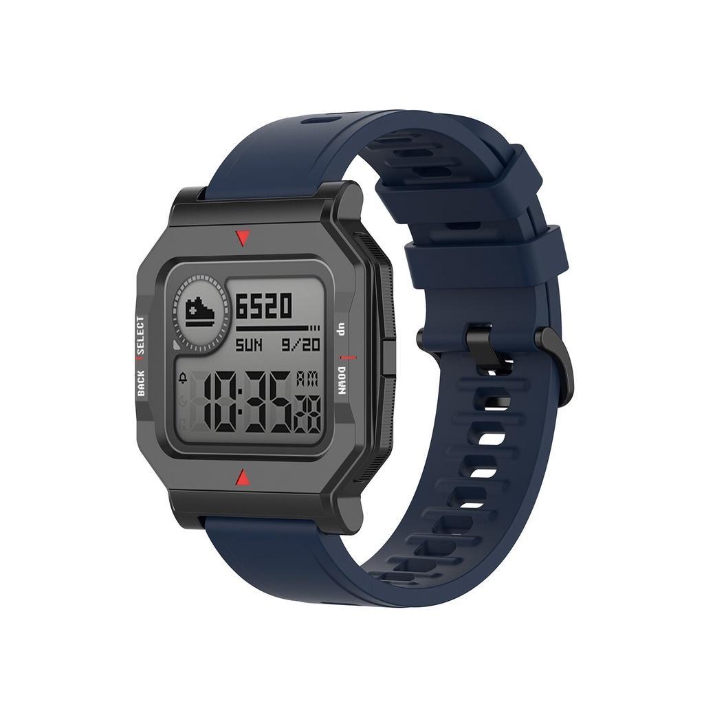 Dây đeo silicon 20mm chuyên dùng cho đồng hồ thông minh Xiaomi Huami Amazfit Neo kèm phụ kiện