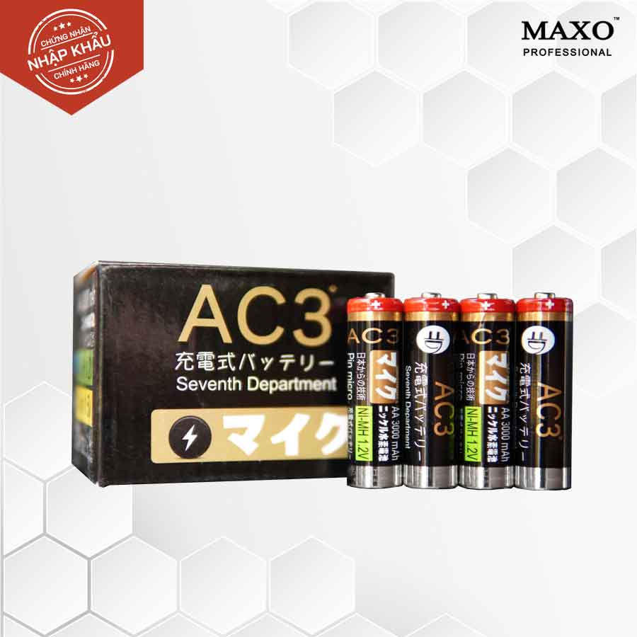 (20 Viên) Pin Sạc AA AC3 3000mAh - Hàng Chính Hãng