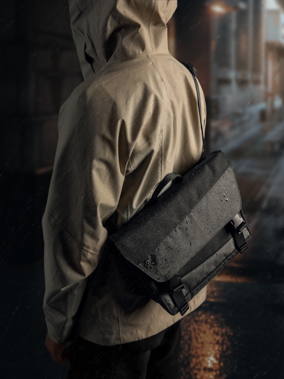 TÚI ĐEO CHÉO TOMTOC SLASH-T27 SHOULDER BAG METEORITE T27S1D1 - Hàng Chính Hãng