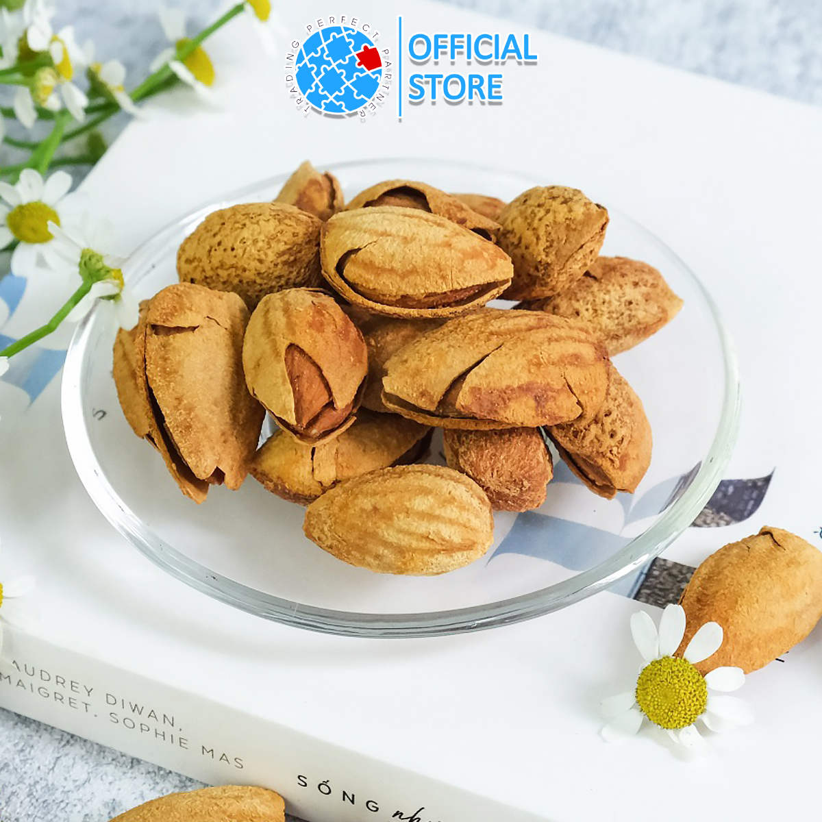 Hạt Hạnh Nhân Mỹ Rang Bơ Trading Perfect Partner túi 500g