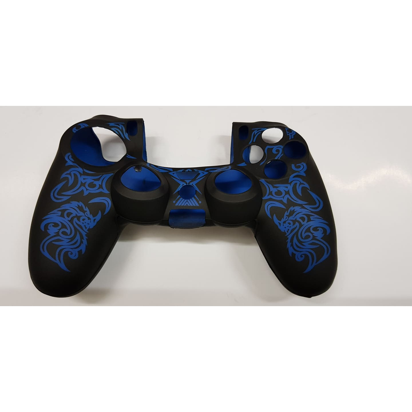 Bọc silicon tay cầm ps4 mẫu dragon neon blue
