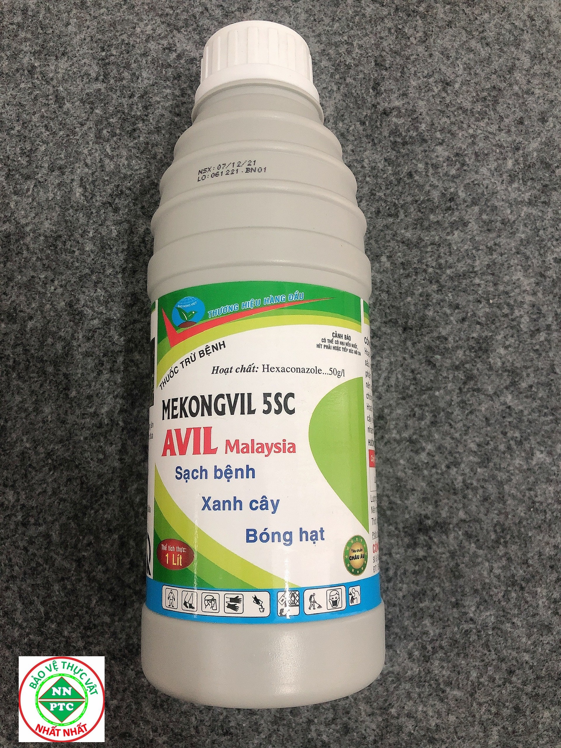 Sản Phẩm Trừ Bệnh Cây Trồng MEKONGVIL 5SC AVIL Malaysia Sạch Bệnh - Xanh Cây-Bóng hạt.