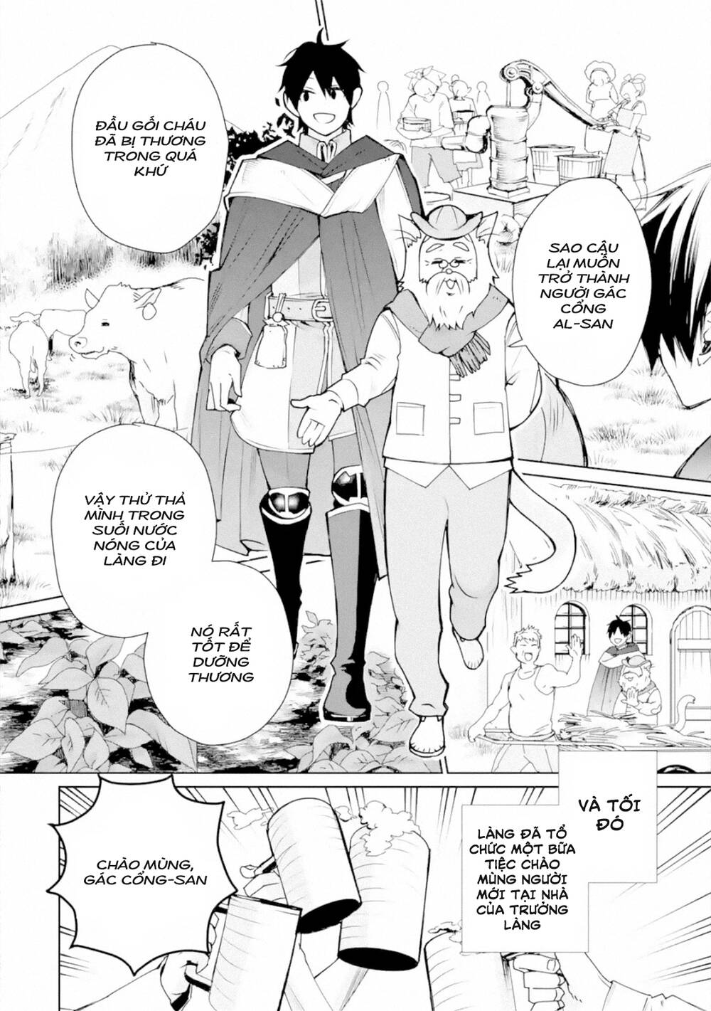 tôi đã từng là một pháp sư bá đạo cho đến khi ăn phải mũi tên vào đầu gối và trở thành một người bảo chapter 2.1 13