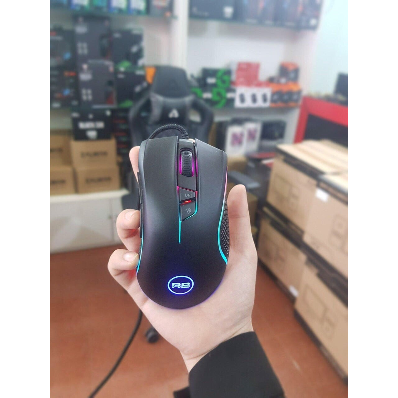 Mouse Gaming Rainbow R350 - Hàng Chính Hãng