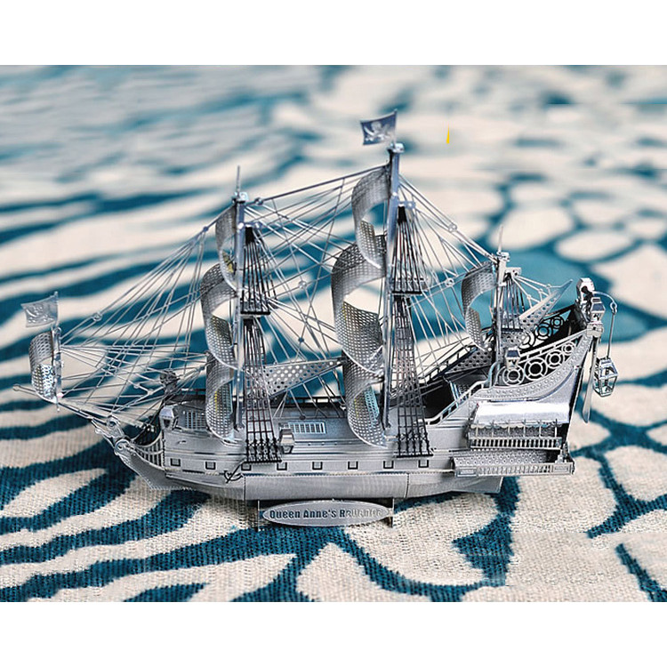 Mô Hình Kim Loại Lắp Ráp 3D Metal Head Tàu Hải Tặc One Piece Thousand   ArtPuzzlevn