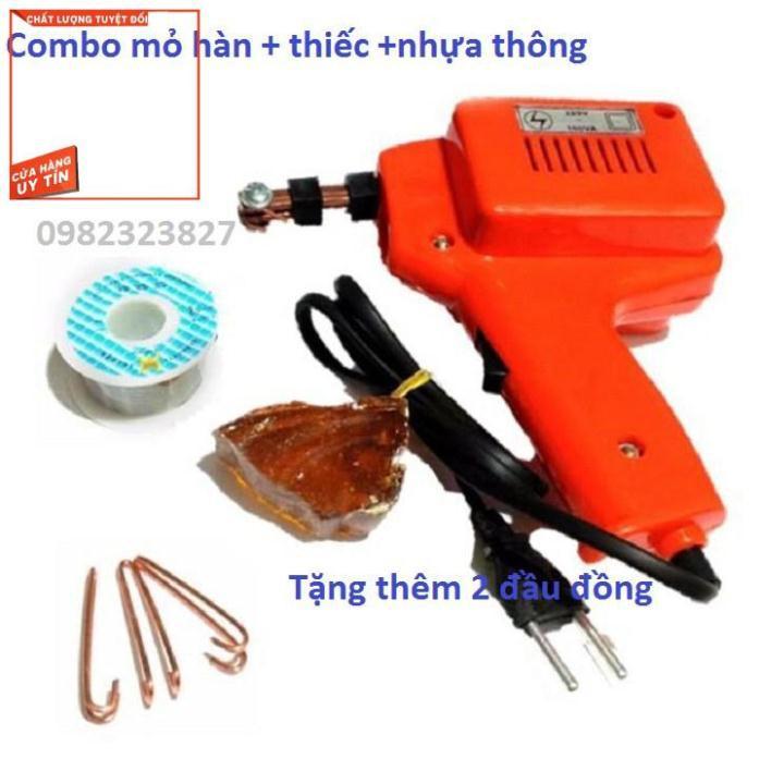 Mỏ Hàn Xung 100VA kèm thiếc và nhựa thông