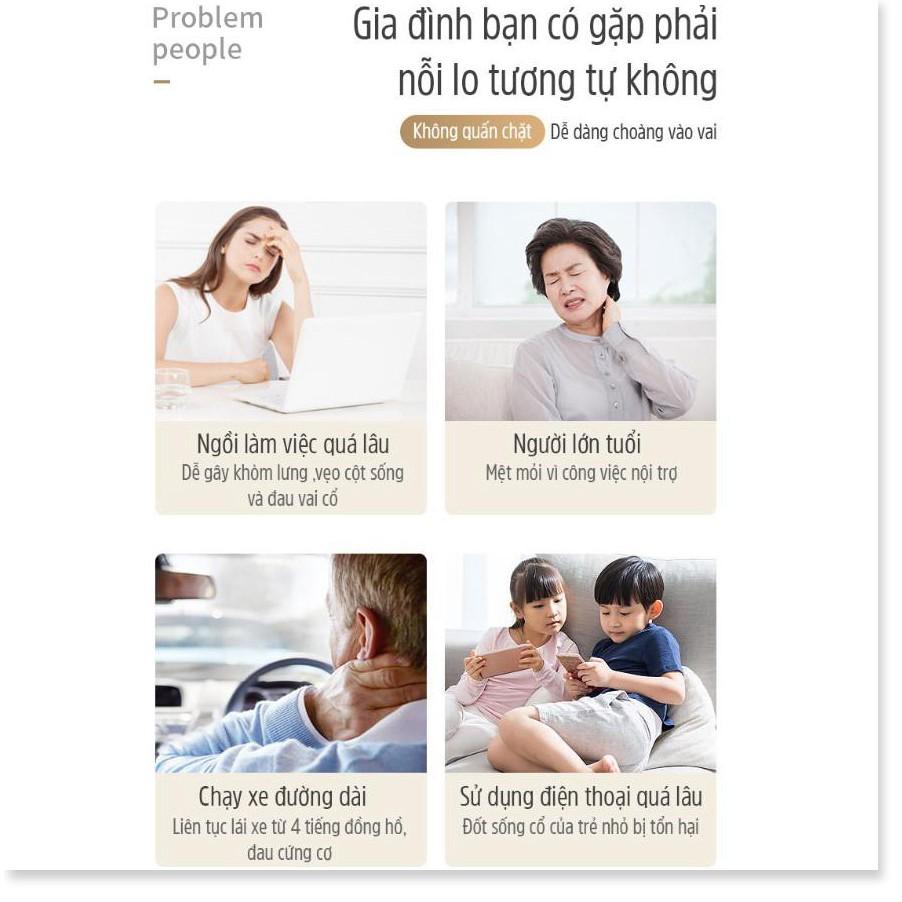 ️ Máy massage vai gáy điện 6 nút chức năng