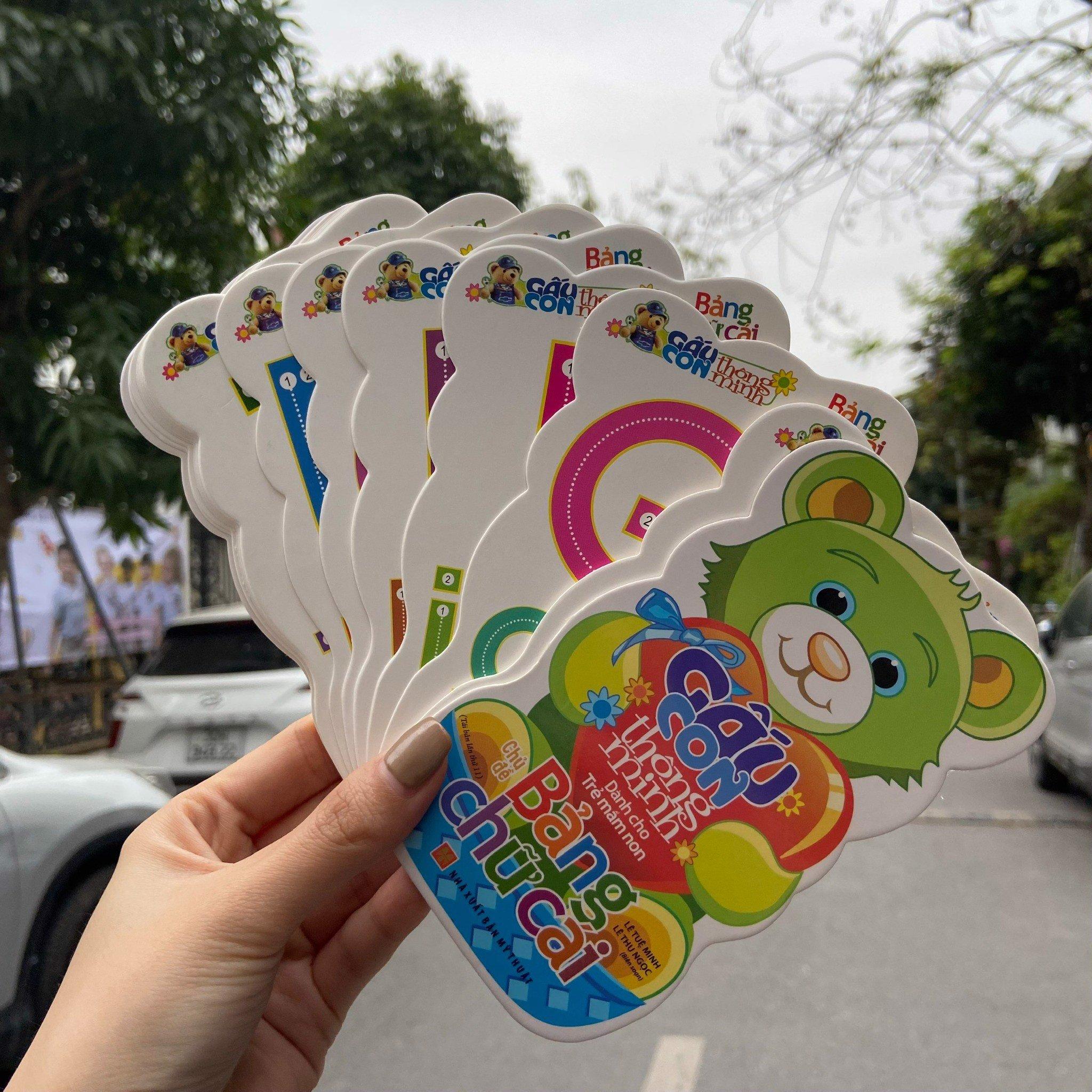 Gấu Con Thông Minh - Dành Cho Tuổi Mầm Non - Bảng Chữ Cái