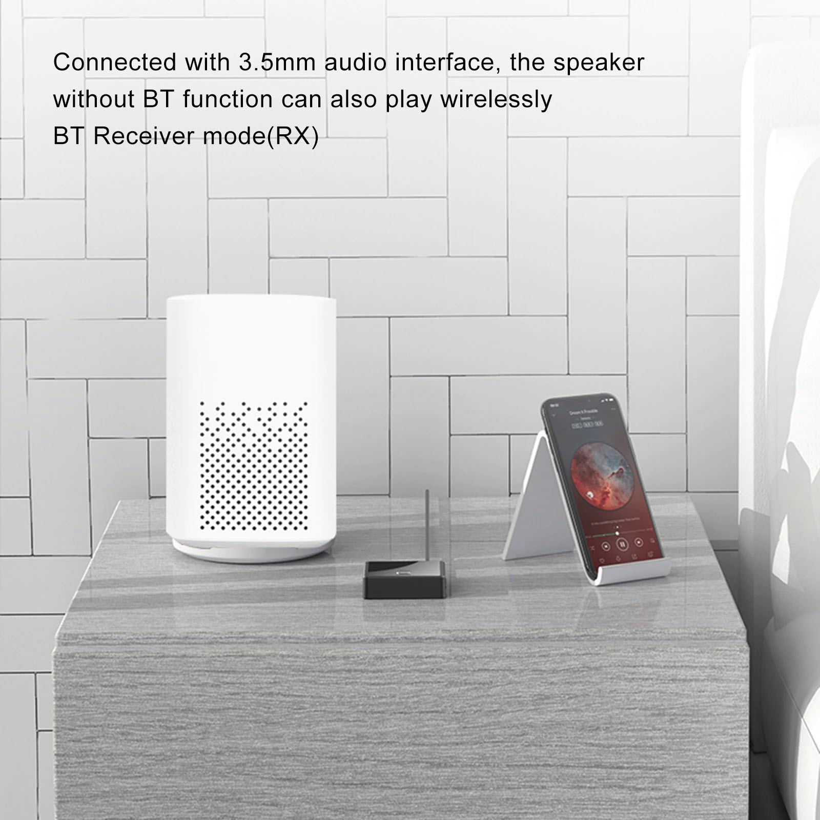 ROGTZ - Bộ Thu Phát Âm Thanh Bluetooth FZ-380 Chế Độ Linh Hoạt Kết Nối Đa Dạng Optical 3.5mm Kết Nối Đa Thiết Bị Bluetooth 5.0 Giao Thức AVRCP, A2DP Khoảng Cách 10m Pin Lithium 300mah Nhỏ Gọn Hàng Chính Hãng