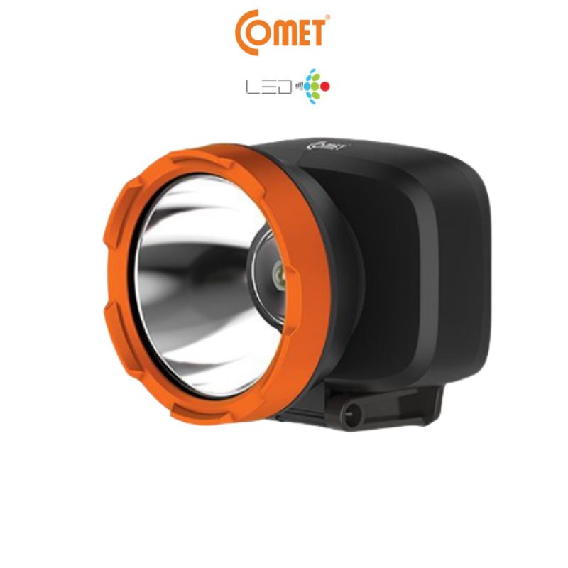 Đèn Pin Led Đội Đầu COMET CRT1615 1W Dùng Pin AA 2 mức chiếu sáng