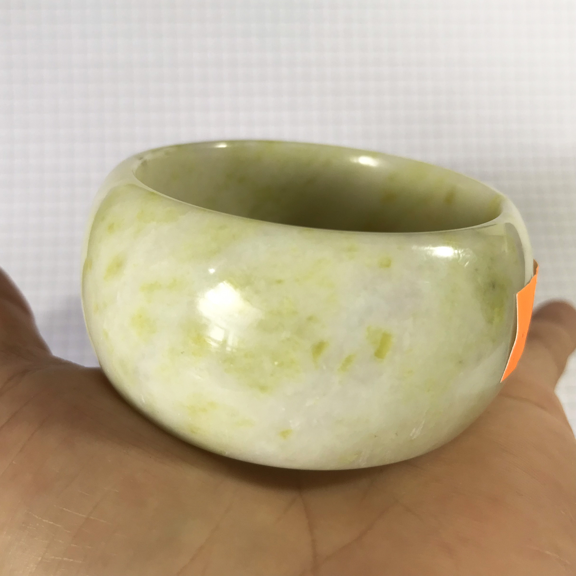 Vòng tay serpentine bản hẹ nhiều size từ 5.0 cm đến 6.5cm) cho nam và nữ màu vàng cho mệnh Thủy và Kim