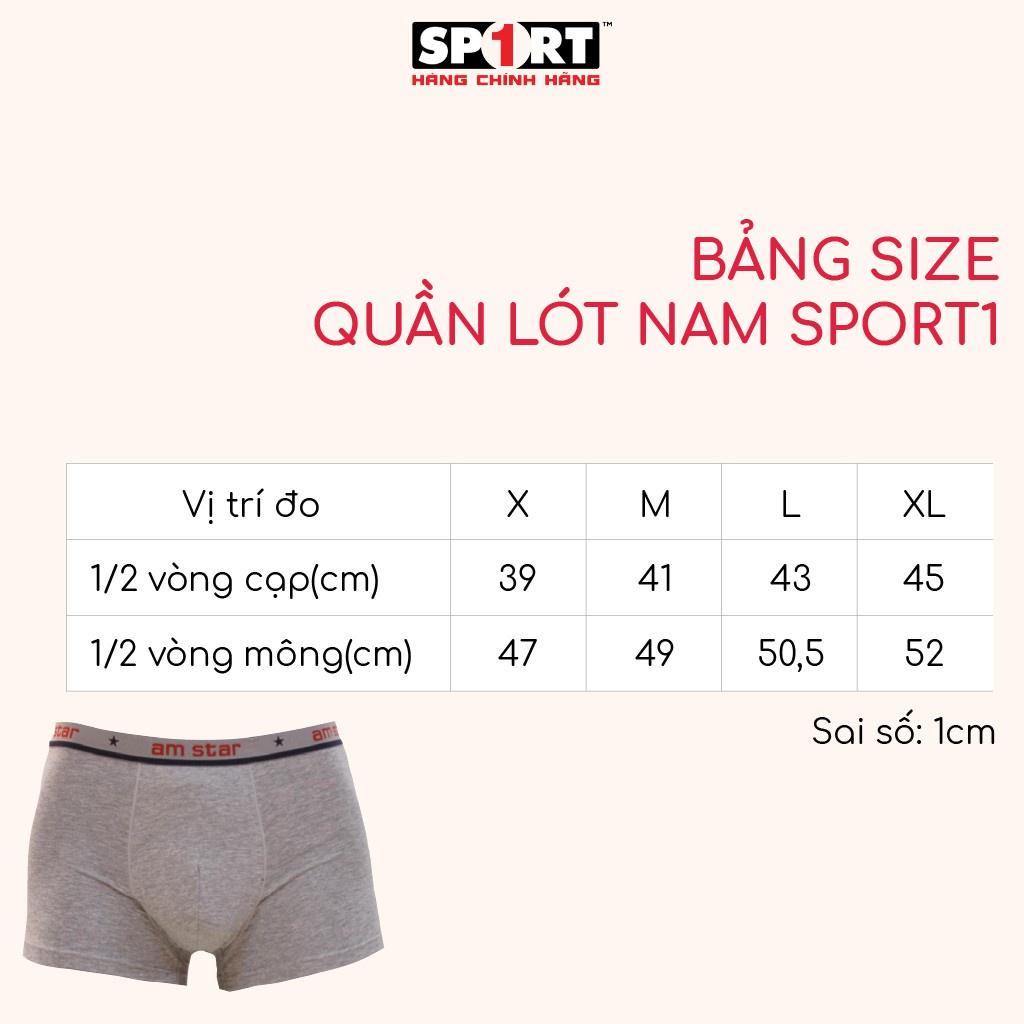 Hình ảnh Quần Lót Sịp Đùi Nam AM SPORT1 UN02 Kháng Khuẩn, Khử Mùi, Co Giãn Tốt