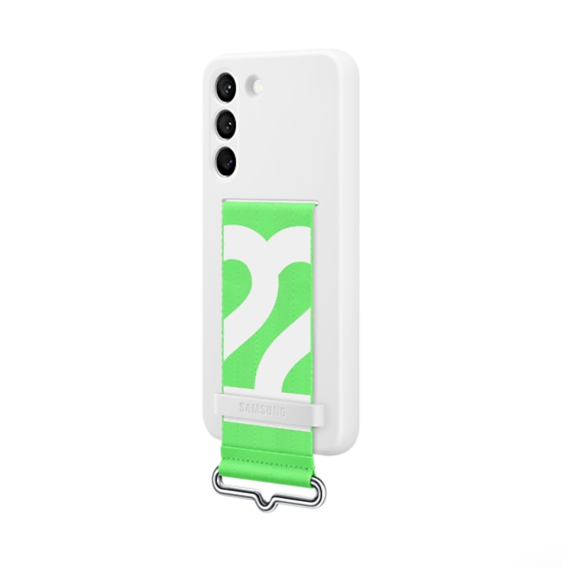 Ốp Lưng Silicone Kèm Dây Đeo Thời Trang Samsung Galaxy S22 / S22+ / S22 Ultra - Hàng Chính Hãng