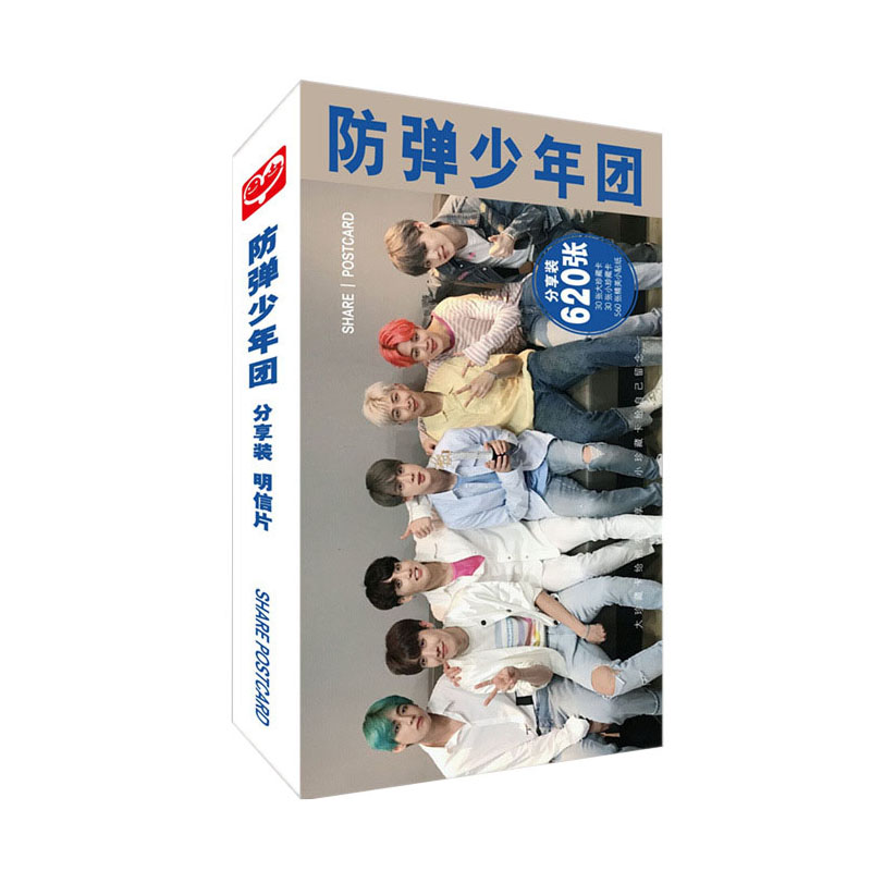 Bộ ảnh bưu thiếp BTS 620 món mới
