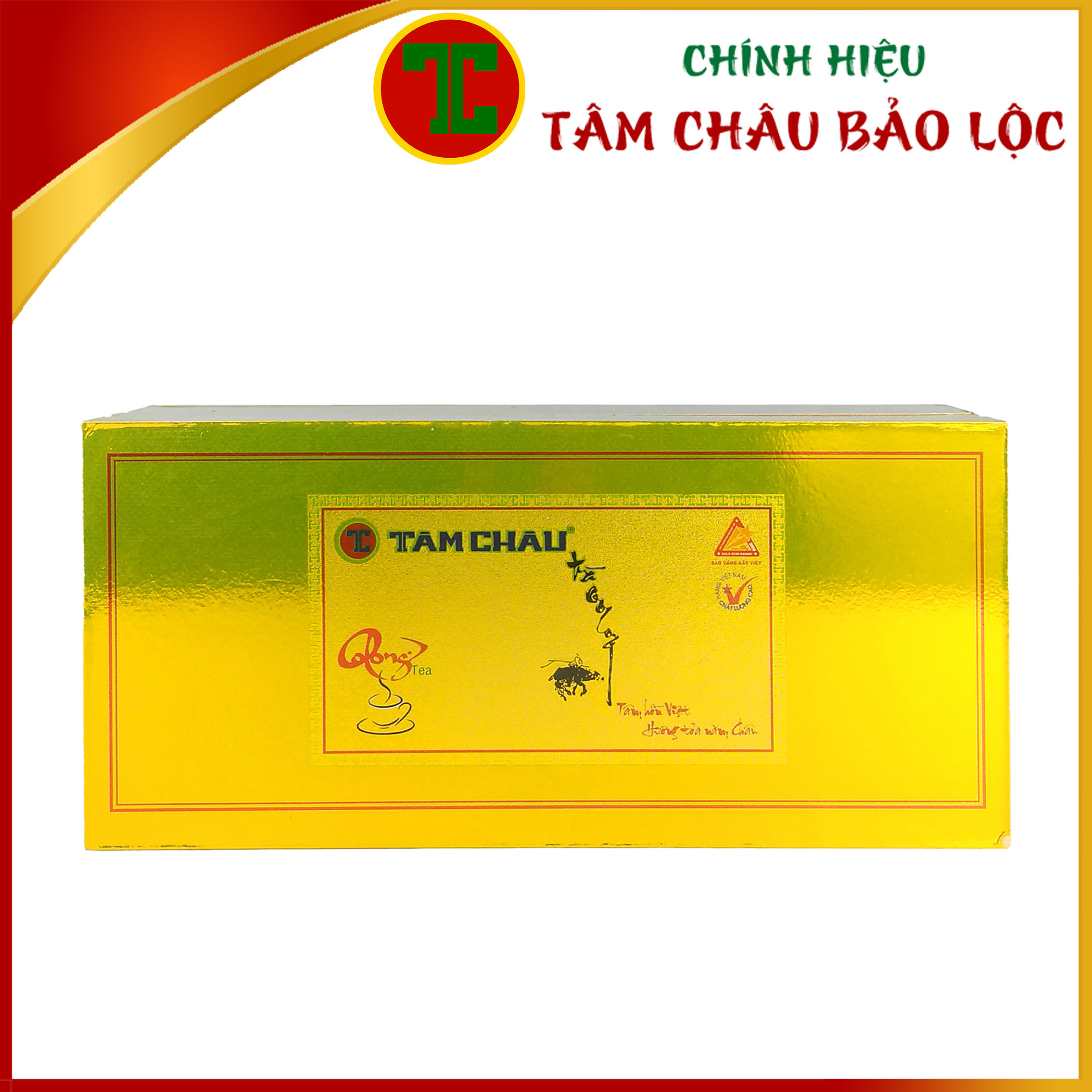 [TÂM CHÂU] Hộp Trà Oolong 500G (50 Gói x 10G/Gói)