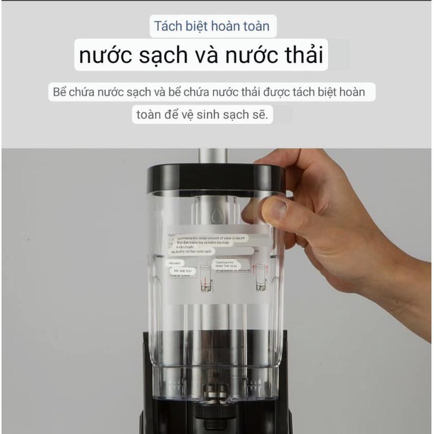 Máy Hút Bụi Lau Nhà Tự Động Giặt Rẻ Kèm UV MAMIBOT, Công Suất Lớn, Tia UV Loại Bỏ 99% Vi Khuẩn, Nội Địa Hàn, BH 12 Tháng
