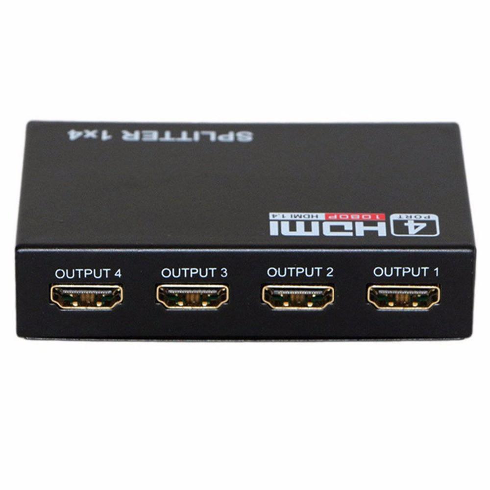 Bộ chia HDMI 1 ra 4 SPLITTER 1 TO 4 màn hình(Đen)