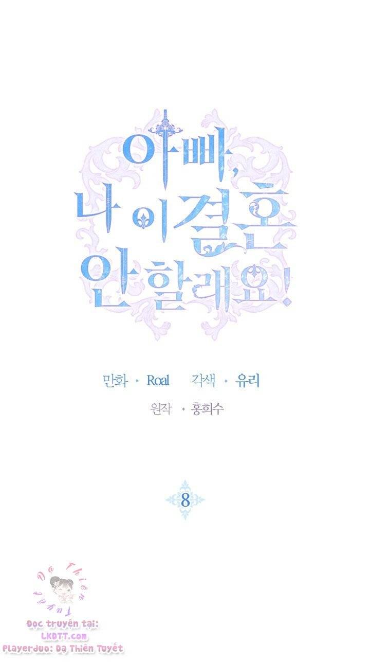 cha, con không muốn kết hôn đâu chapter 8 1