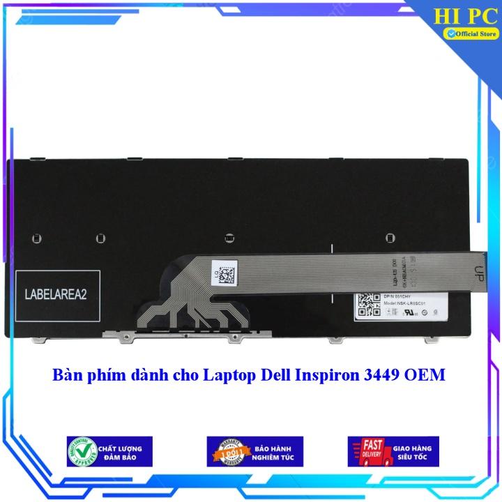 Bàn phím dành cho Laptop Dell Inspiron 3449 OEM - Phím Zin - Hàng Nhập Khẩu