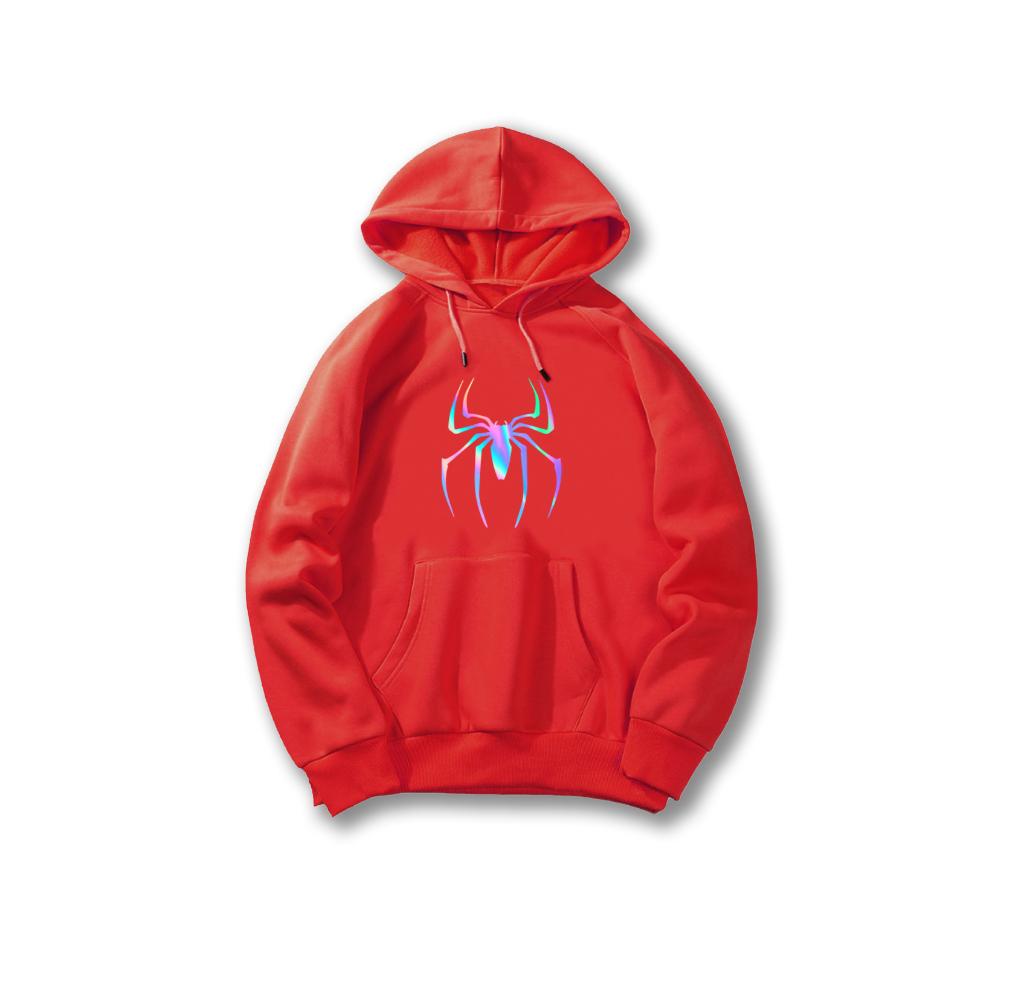 ÁO KHOÁC NỈ HOODIE PHẢN QUANG CON NHỆN