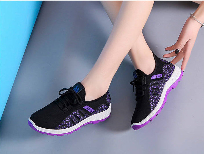 Giày Sneaker Nữ Vải Mềm Ôm Chân, Đế Cao Su 2 Lớp Thích Hợp Đi Học, Đi Chơi, Chạy Bộ GN30