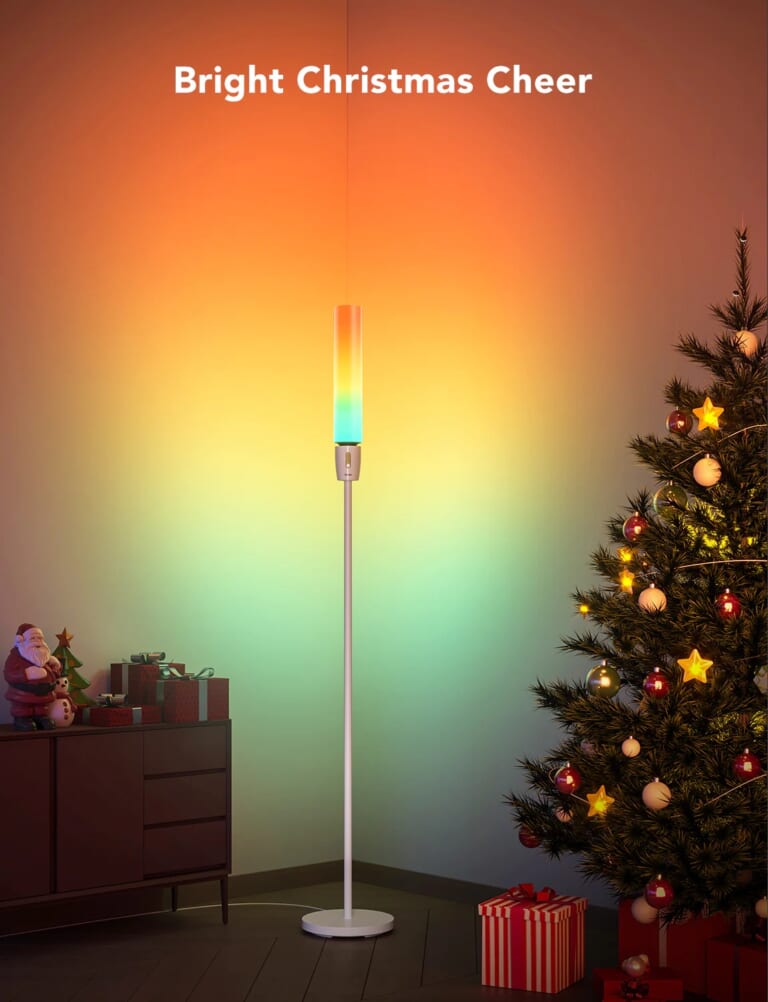 Đèn LED sàn hình trụ Govee RGBICWW Cylinder Floor Lamp H6078 | Với hơn 64 chế độ màu