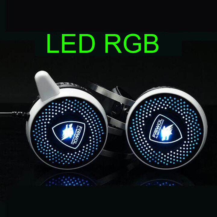 Tai Nghe Chuyên Game FRIWOL X3 Led RGB Đổi Màu Liên Tục Âm Thanh Trung Thực