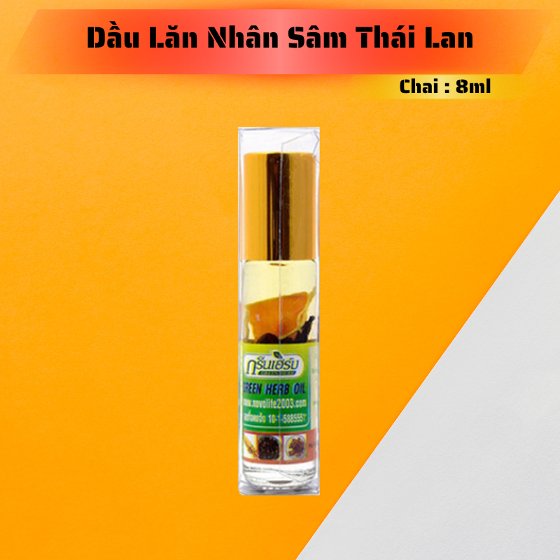 Dầu lăn sâm thảo dược Green Herb Oil Thái Lan