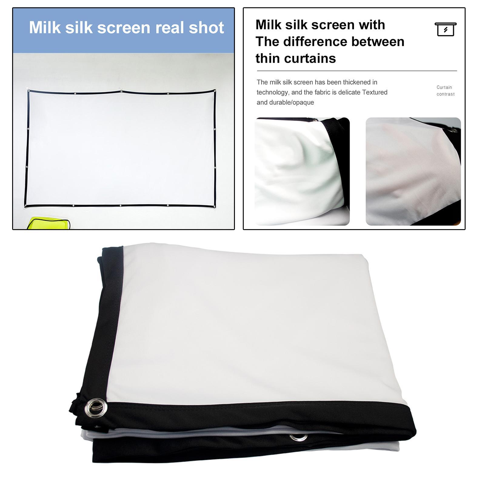 Screen Movie Display Screen 16:9 Foldable for Party