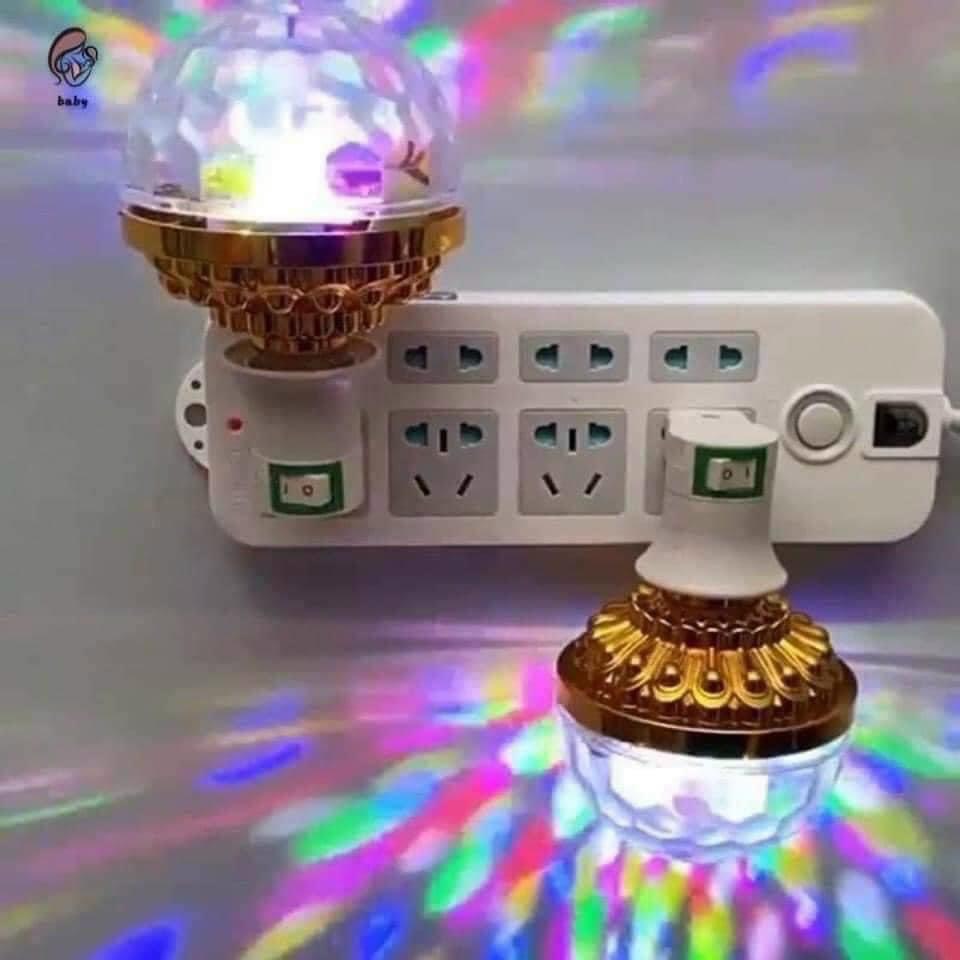 Đèn quẩy 7 màu đèn led sàn 360 karaoke remix sinh nhật ca nhạc