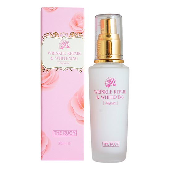 Tinh Chất Dưỡng Trắng Da, Chống Lão Hóa The Rucy Wrinkle Repair &amp; Whitening Ampoule 50ml